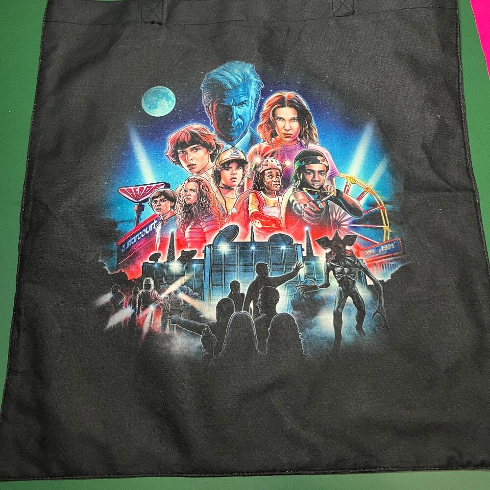 Stranger Things Popcorn Bucket & Tote Bag